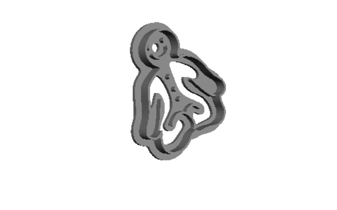 Yoga 2 out print Cookie Cutter_0