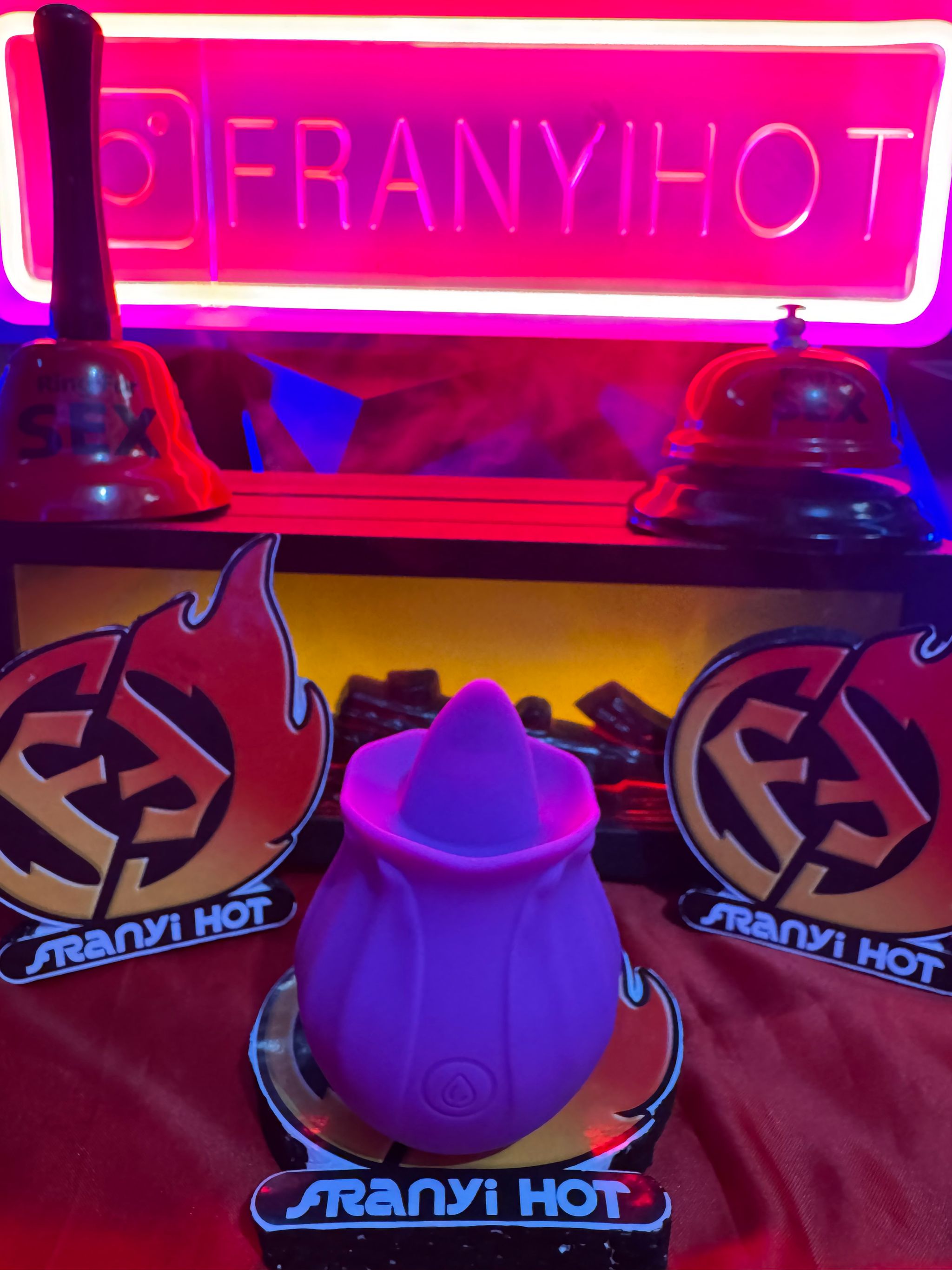 Flor 🌹Vibrador de lengua_3