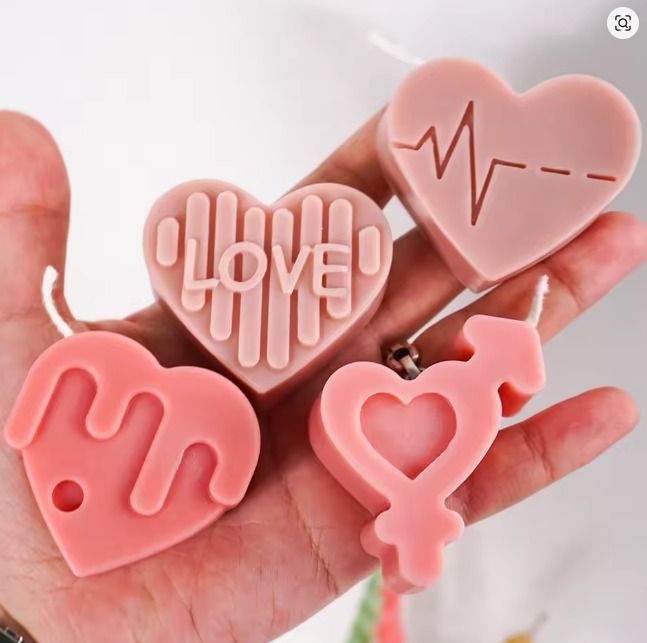 Molde de corazones flechados_0