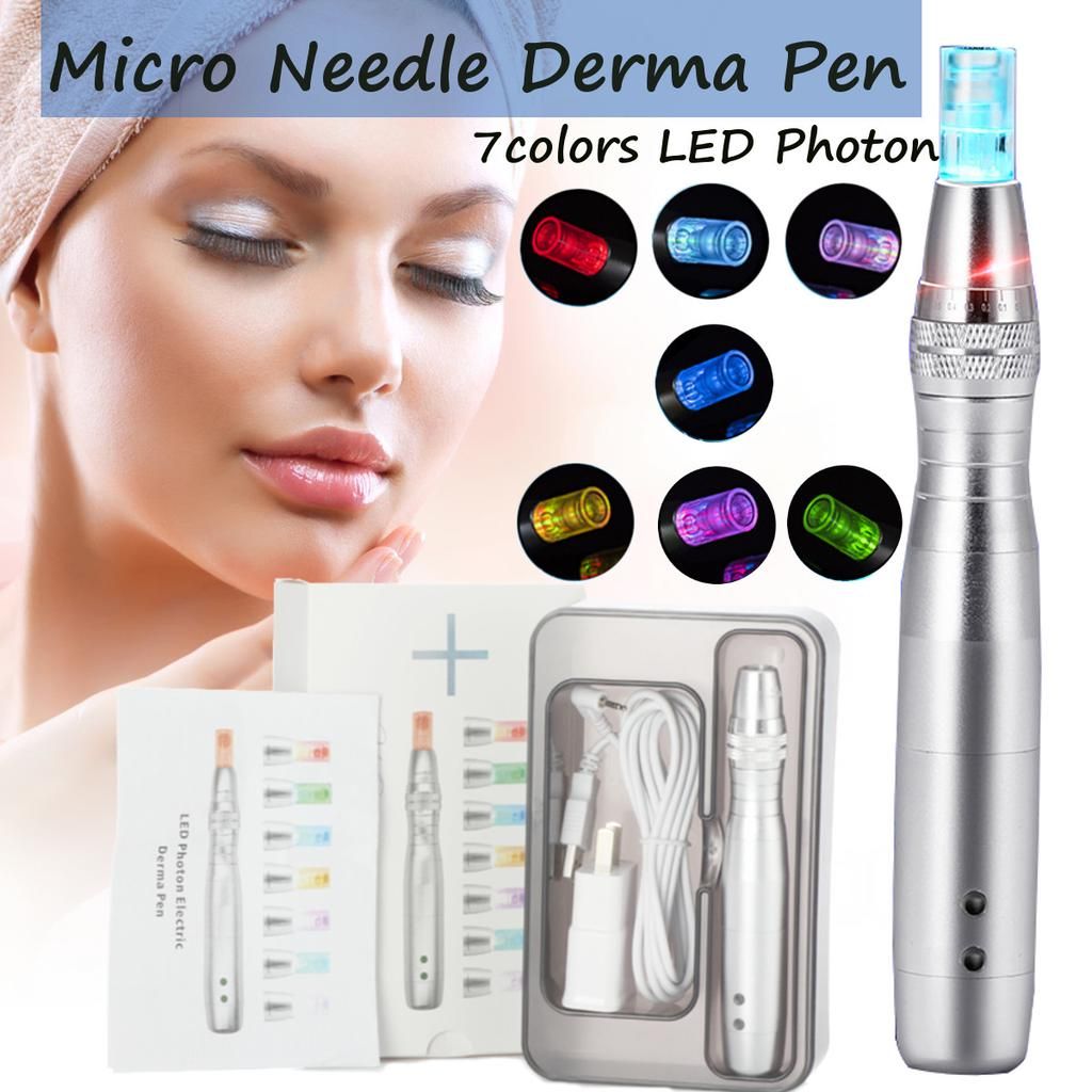 Microneedling Derma Pen 7 Colors Led_0
