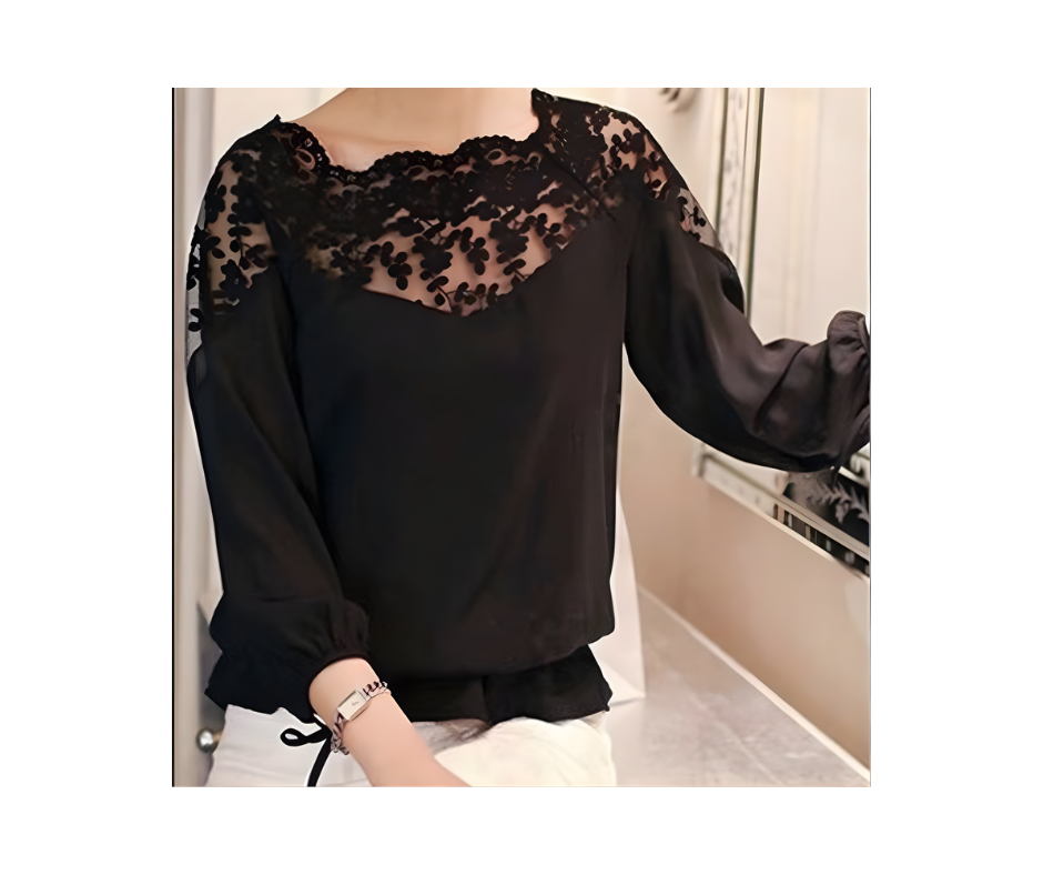 Black Lace Blouse_0