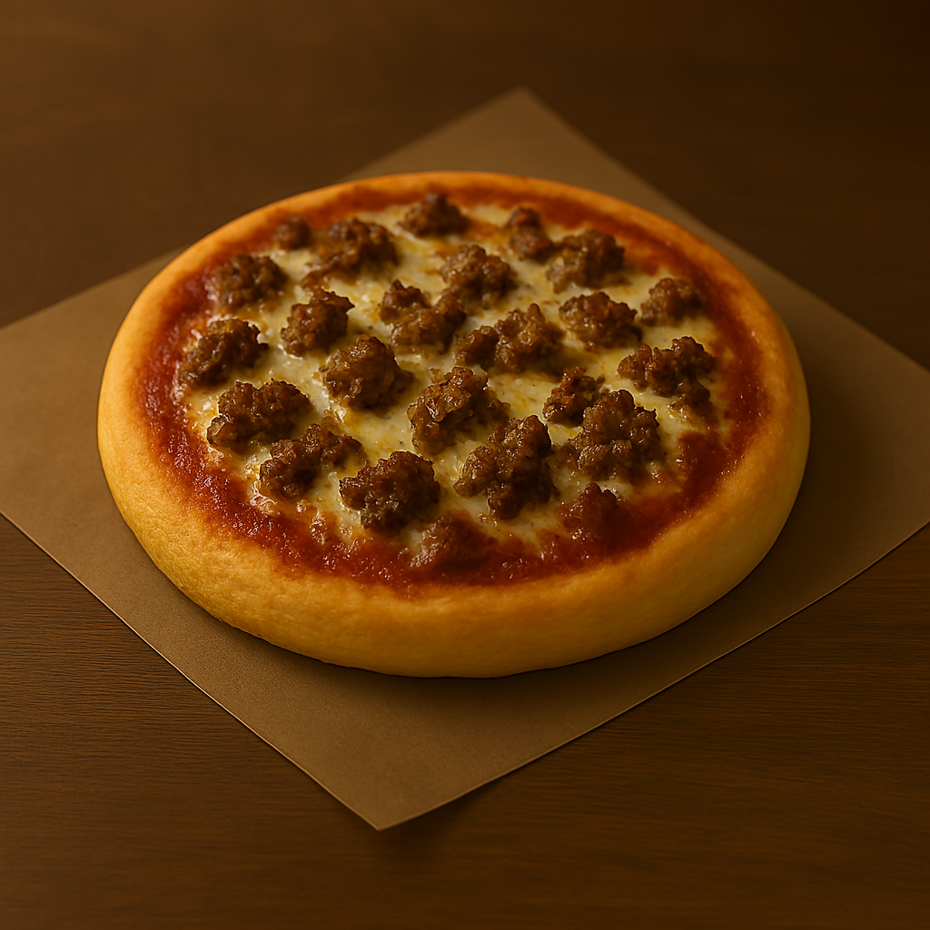 Mini Pizza (Beef and Cheese Topping)_0