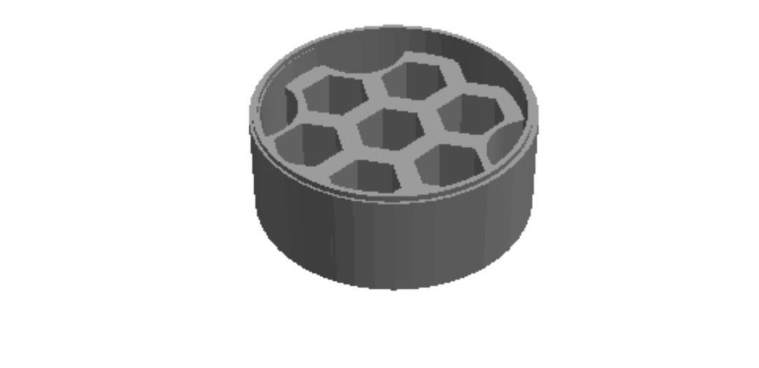 With honeycomb out print  Cookie Cutter_0