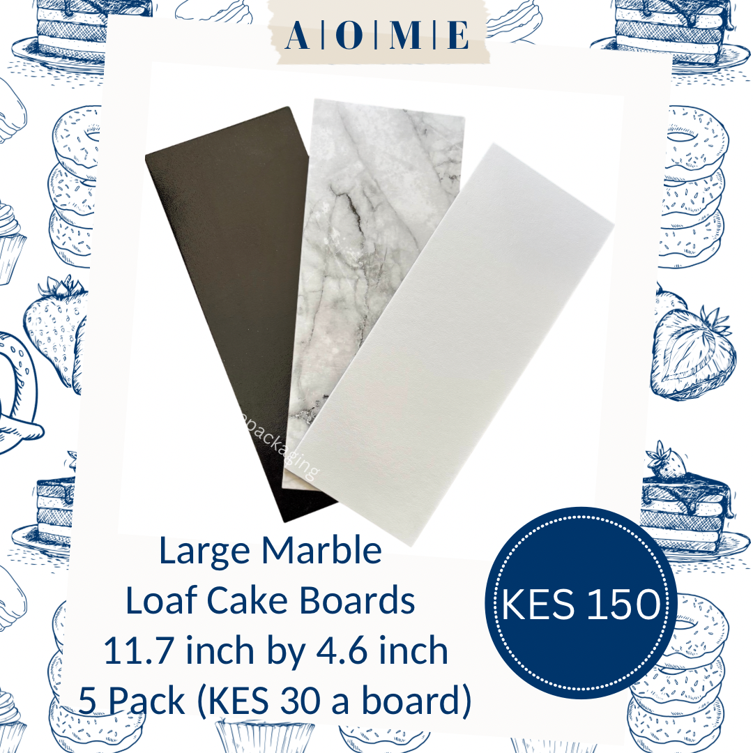 Large Marble Loaf Cake Thin Board - 5 Pack_0