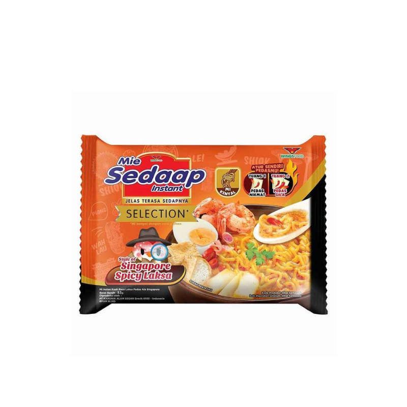 Mie Sedaap Kuah Instan Rasa Singapore Spicy Laksa 83gram_0