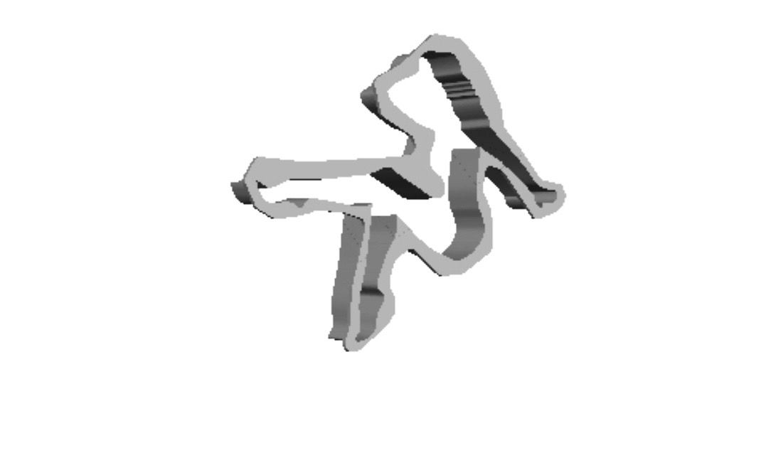 Sexy Lady out print Cookie Cutter  _0