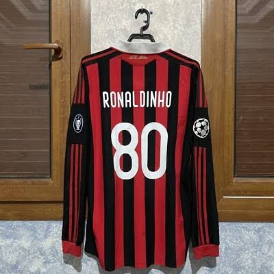 Ac Milan 2009/10 Home Shirt (Red/black)_3