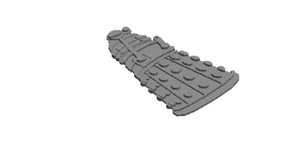 Dalek 2 in 1 imprint Cookie Cutter _0