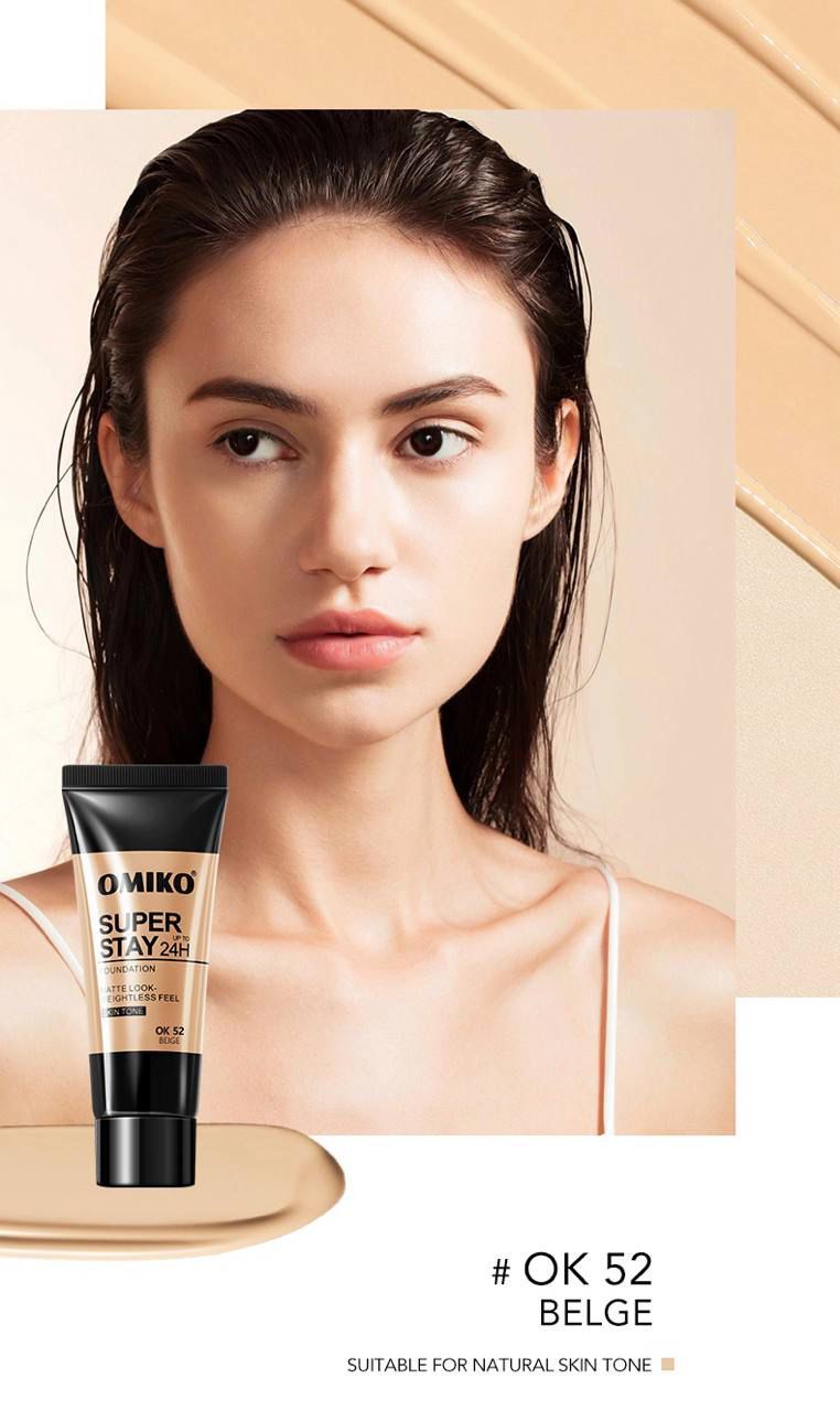 Omiko Super stay 24 h  foundation اوميكو فاونديشن سوبر ستاي 24 ساعة_4