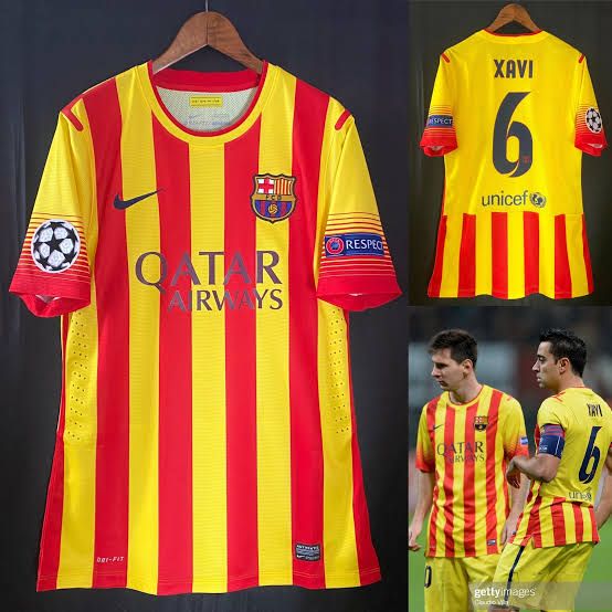 Barcelona 2013/14 Away Shirt_4