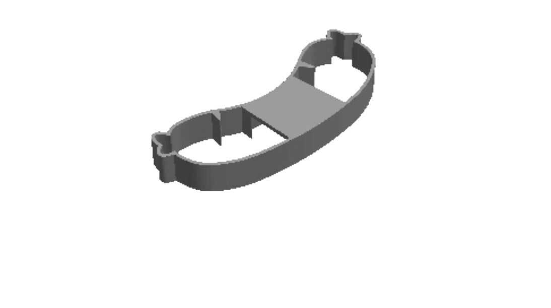 Sausage out print Cookie Cutter  _0