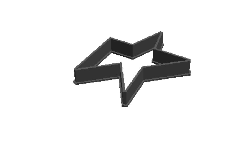 Geri Cupcake 2 out print Cookie Cutter _0