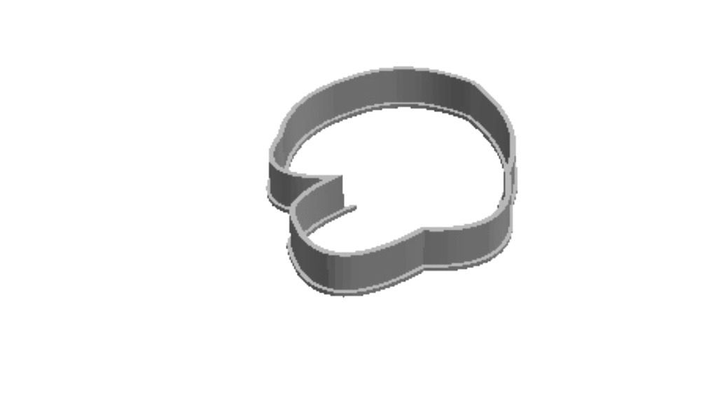 George Helmet out print Cookie Cutter_0