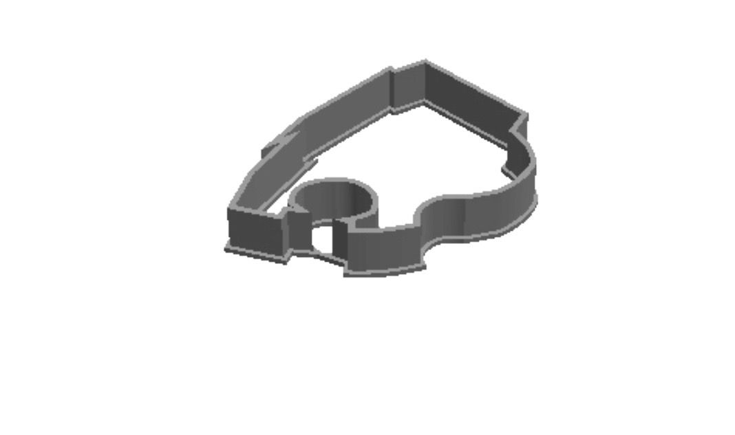 Willie out print Cookie Cutter_0