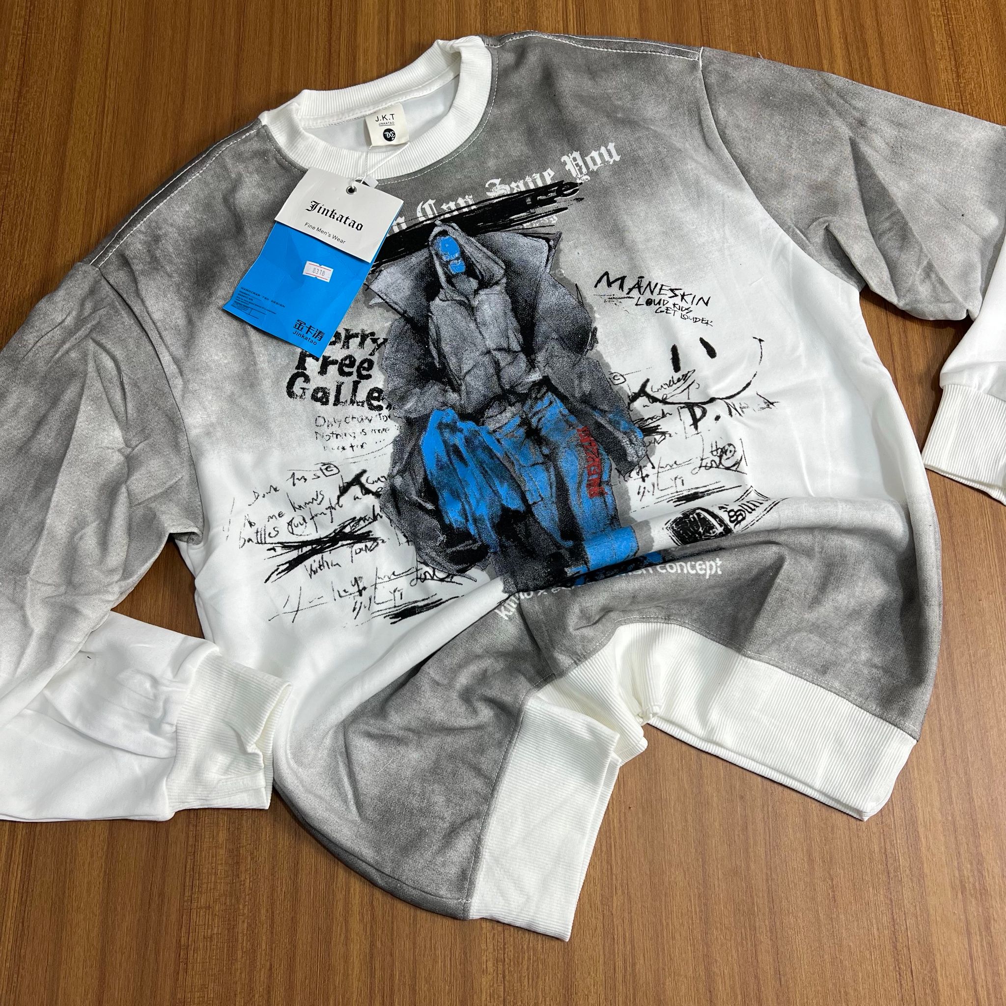 JINKATAO SWEATER - WHITE_0