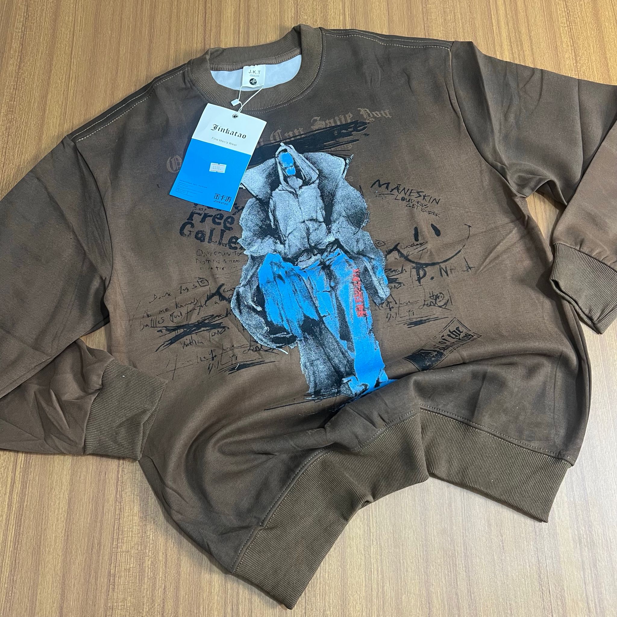 JINKATAO SWEATER - D BROWN _0