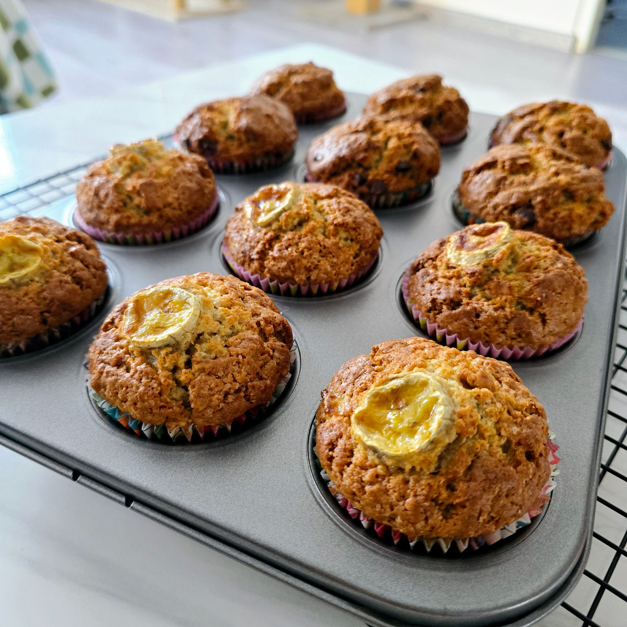 Banana Walnut Muffin (6pcs)_0
