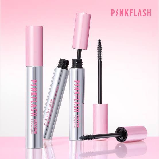 pink flash volume mascara بنك فلاش مسكارا مطولة ومكثفة _0