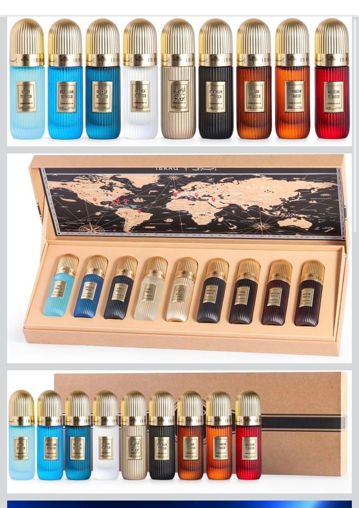 IBRAQ Tobaco mini perfume(9 piece ,20 ml each)_0