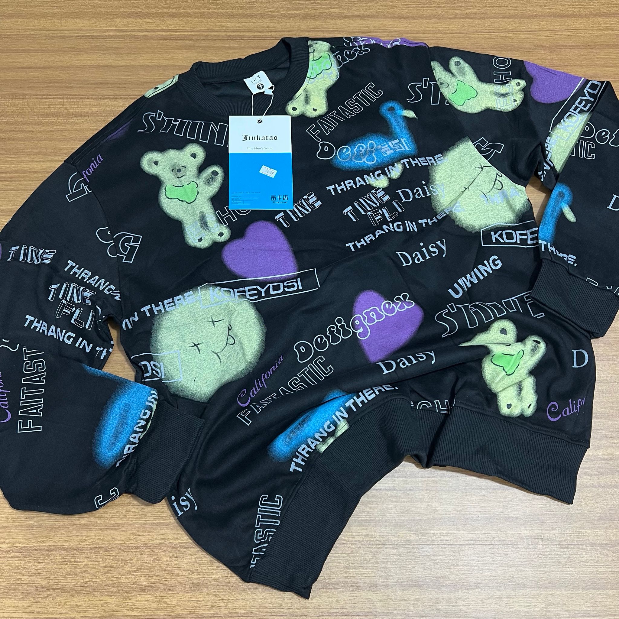 JINKATAO SWEATER 02 - BLACK _0