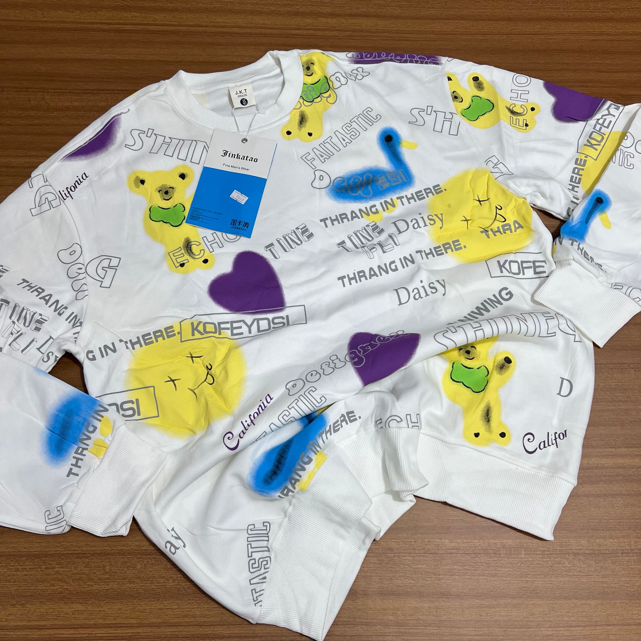 JINKATAO SWEATER 02 - WHITE_0