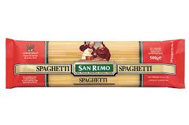 SAN REMO PASTA SPAGHETTI 500 GM_0