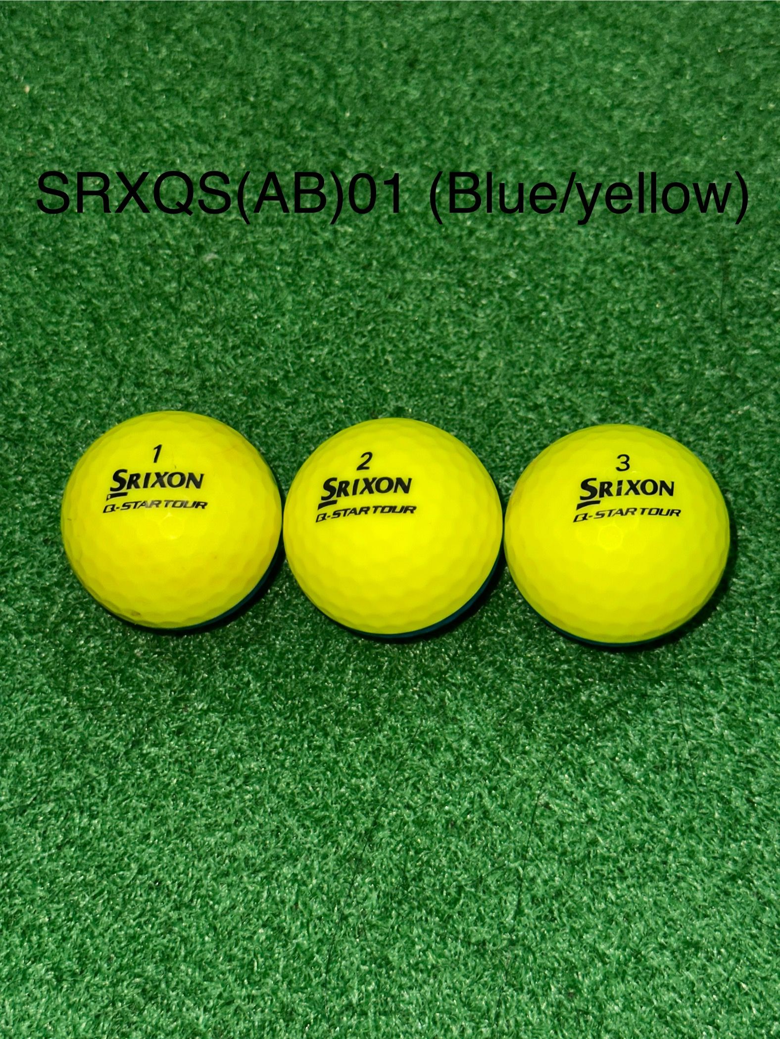 [Lakeballs.bn] Srixon Q-Star Tour(Blue/Yellow)_1