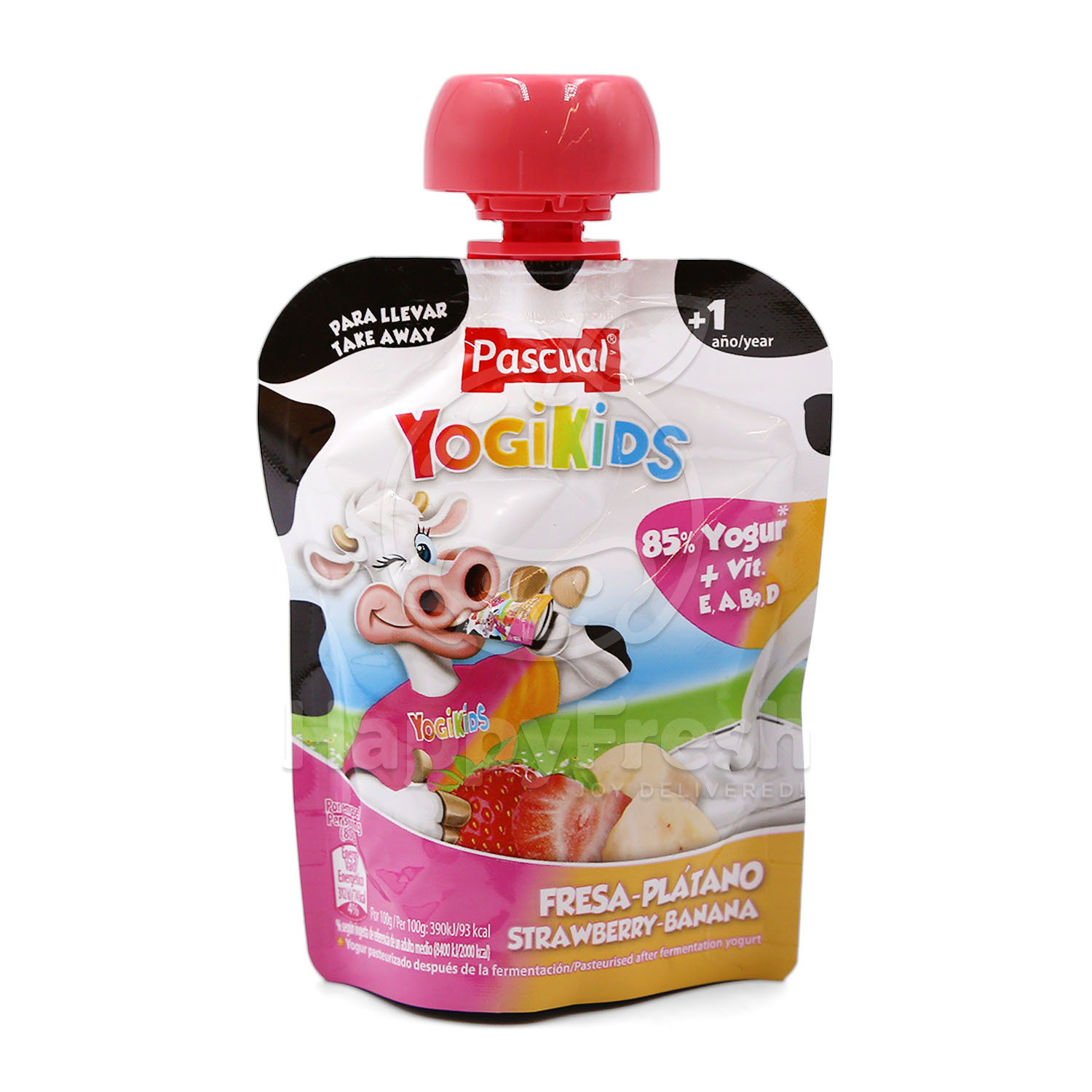 PASCUAL YOGIKIDS STRAWBERRY BANANA POUCH 80GM_0