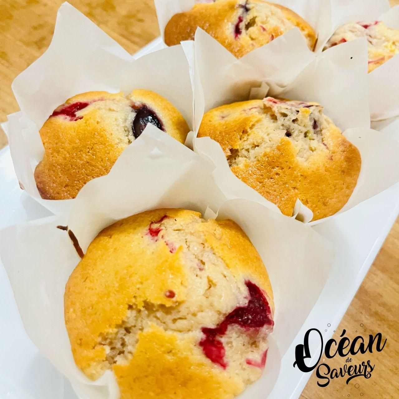 Muffins aux fruits rouges (x8)_0