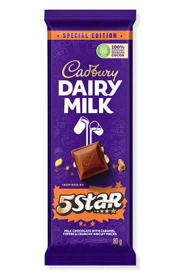 Cadbury dairymilk 5 star 80gm_0