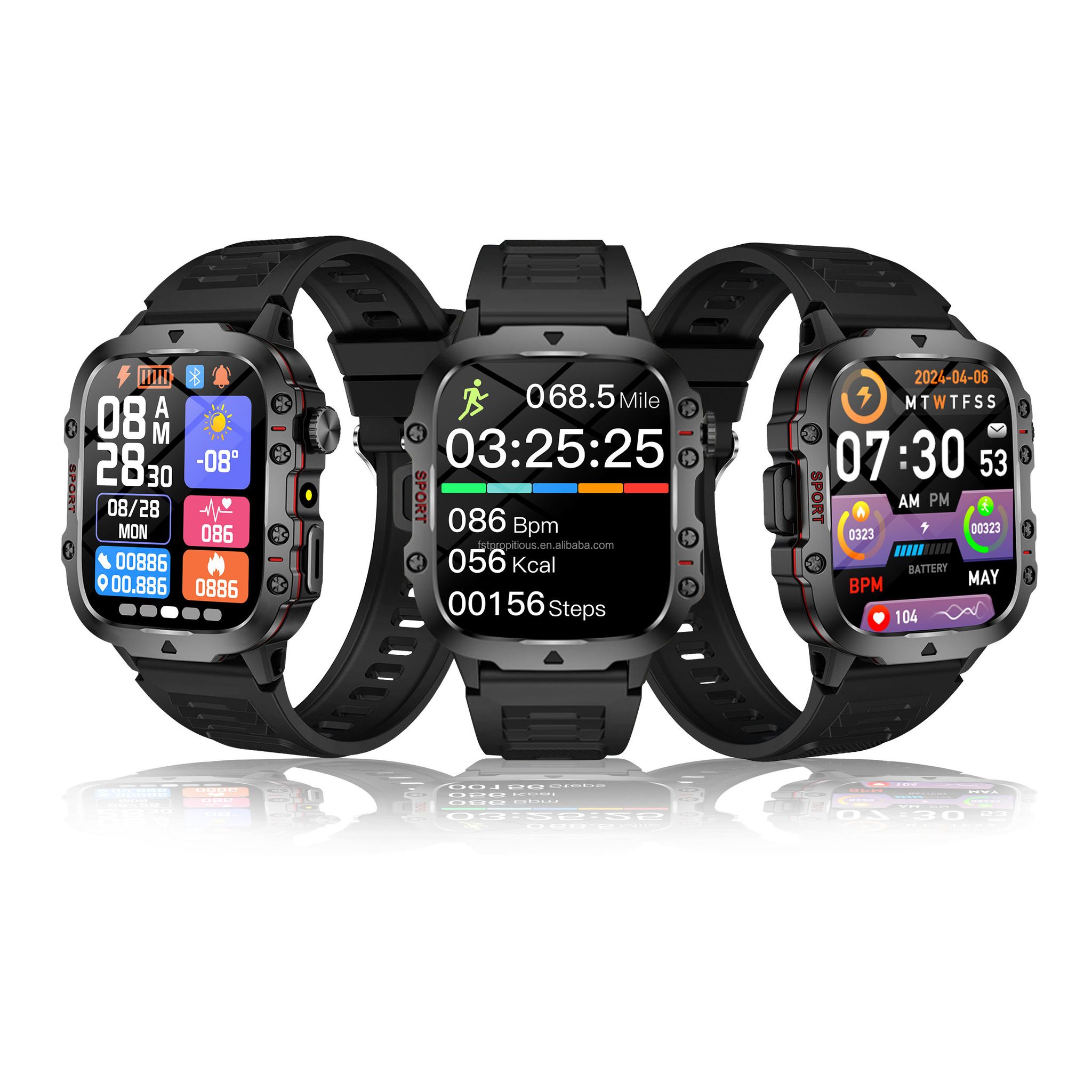 H19 1.81 Inch HD Colorful Smart Watch_3