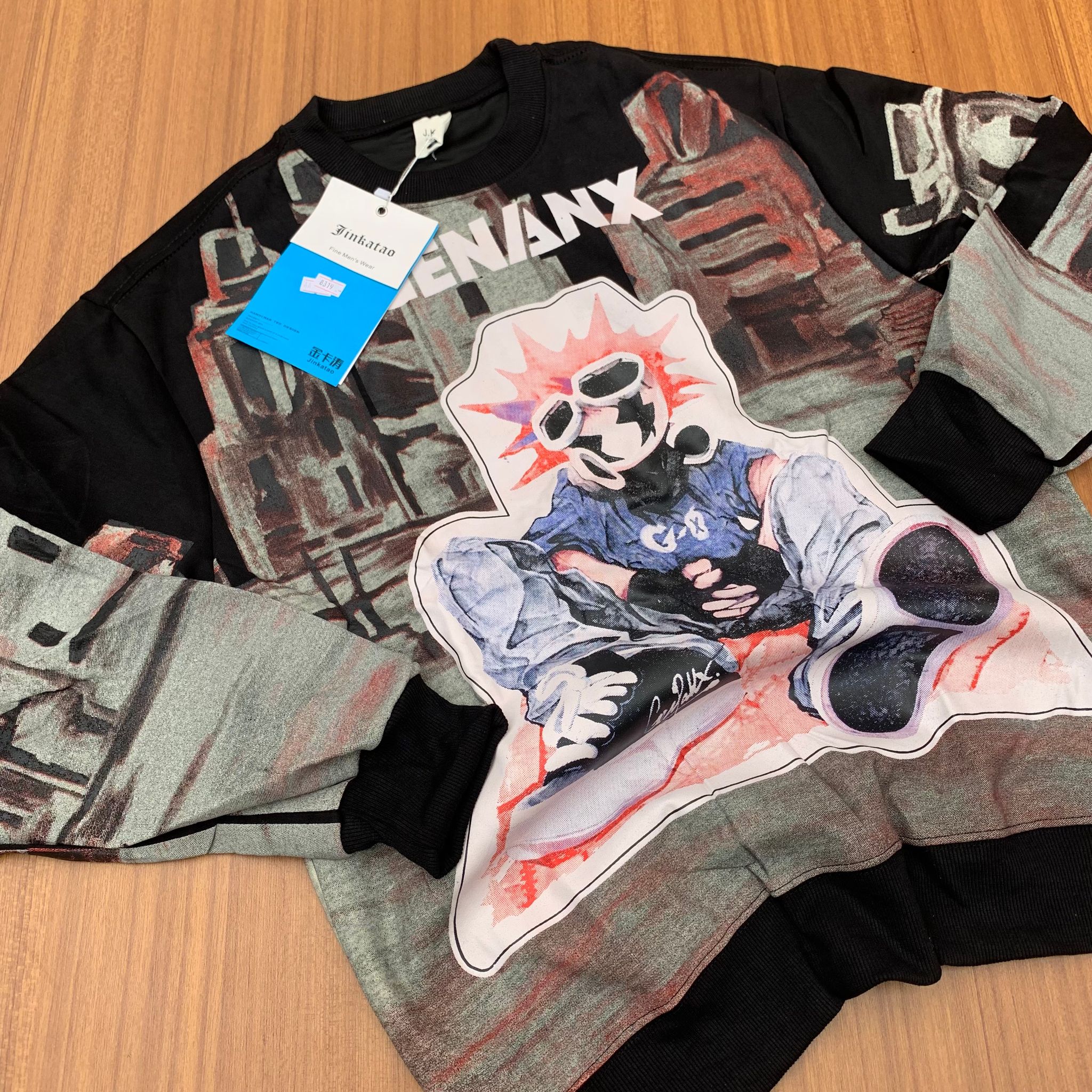 JINKATAO SWEATER 03- BLACK_0