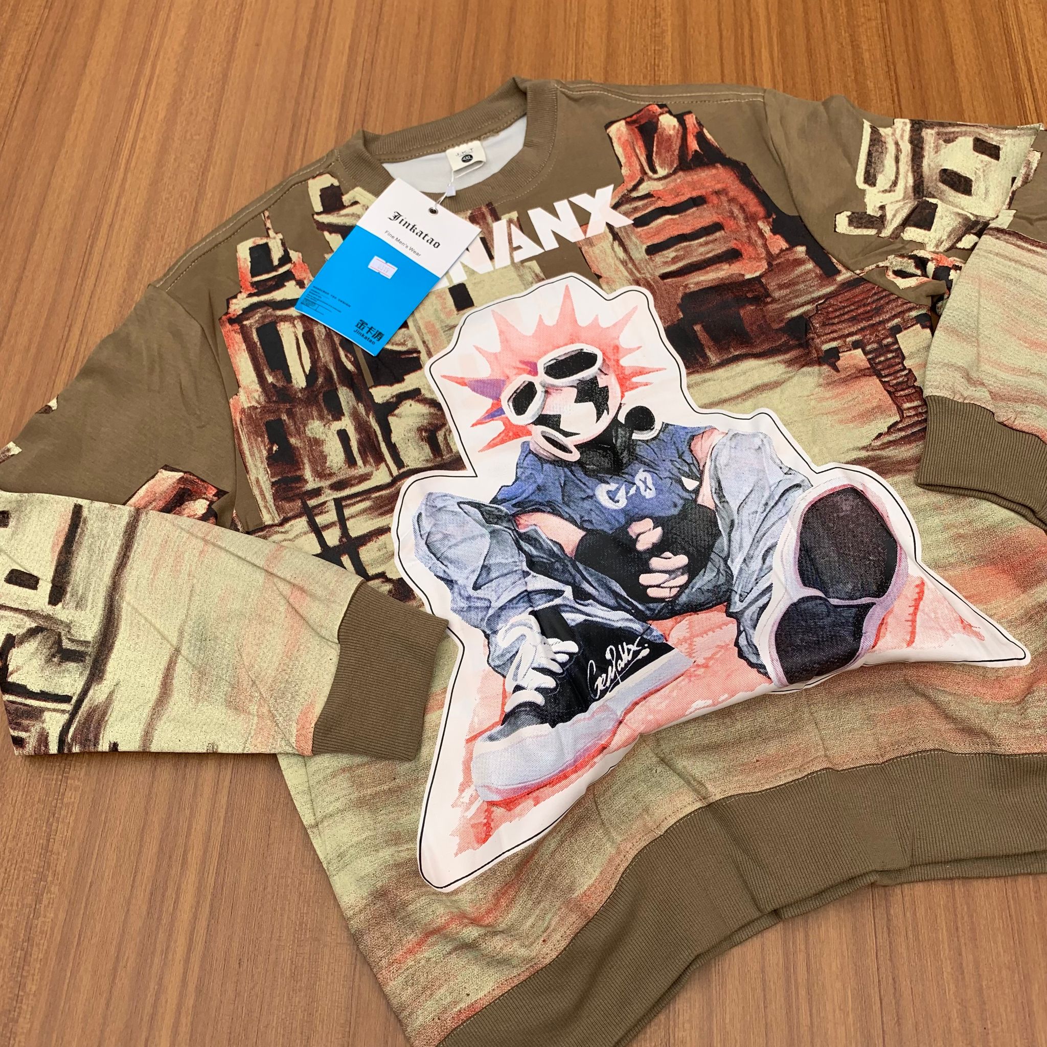 JINKATAO SWEATER 03- BROWN_0