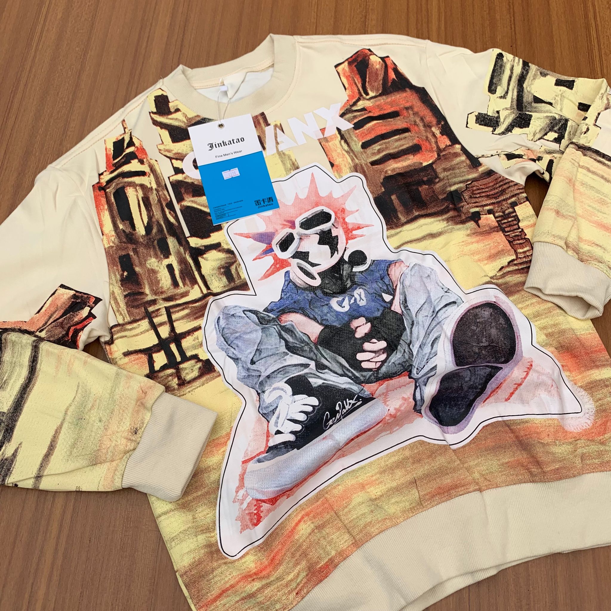 JINKATAO SWEATER 03- YELLOW _0