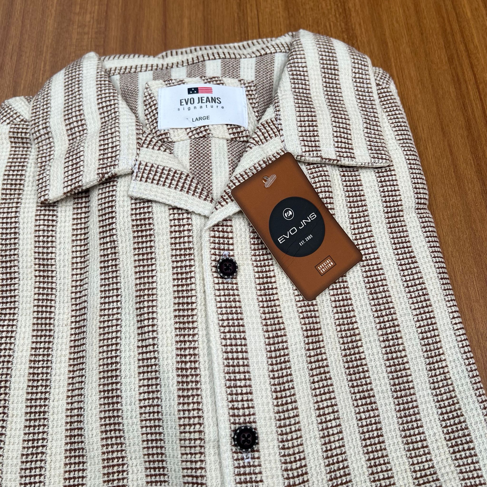 EVO JEANS SHIRT - BROWN _0