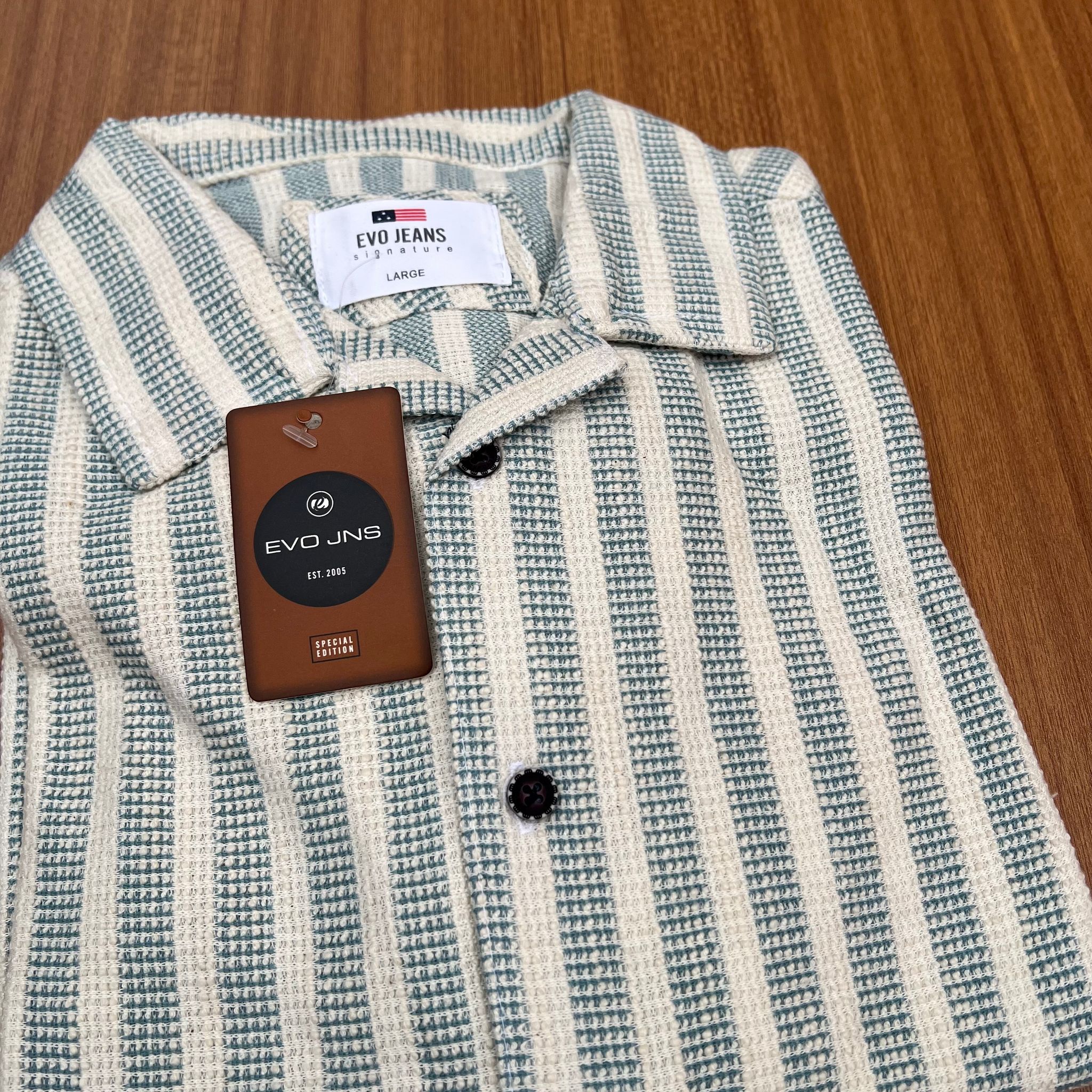 EVO JEANS SHIRT - BLUE_0