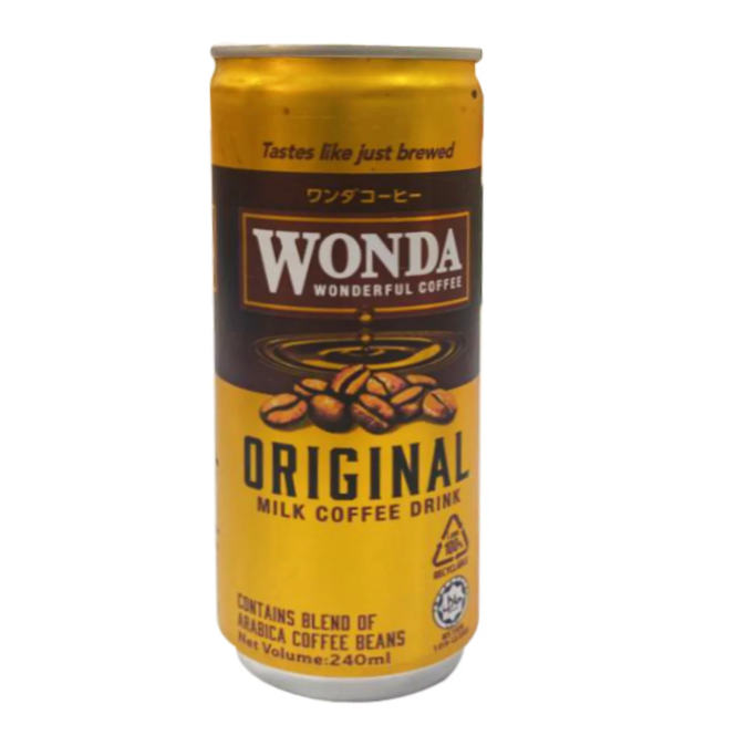 Wonda Premium Coffee Original 240ml x 4cans_0