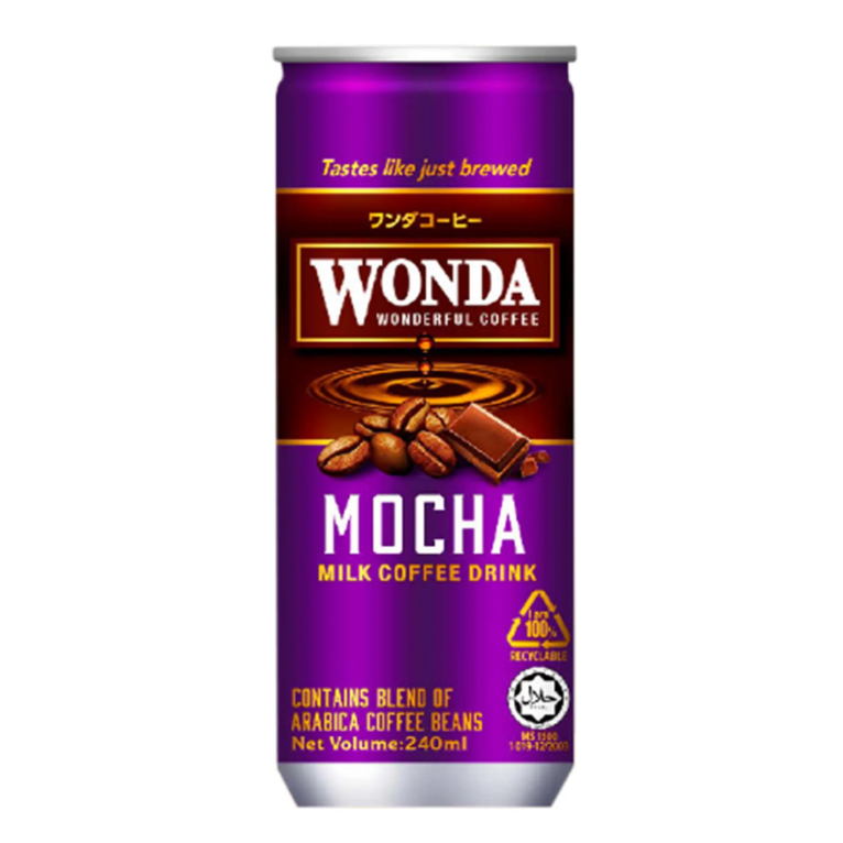 Wonda Premium Coffee Mocha 240ml x 4cans_0