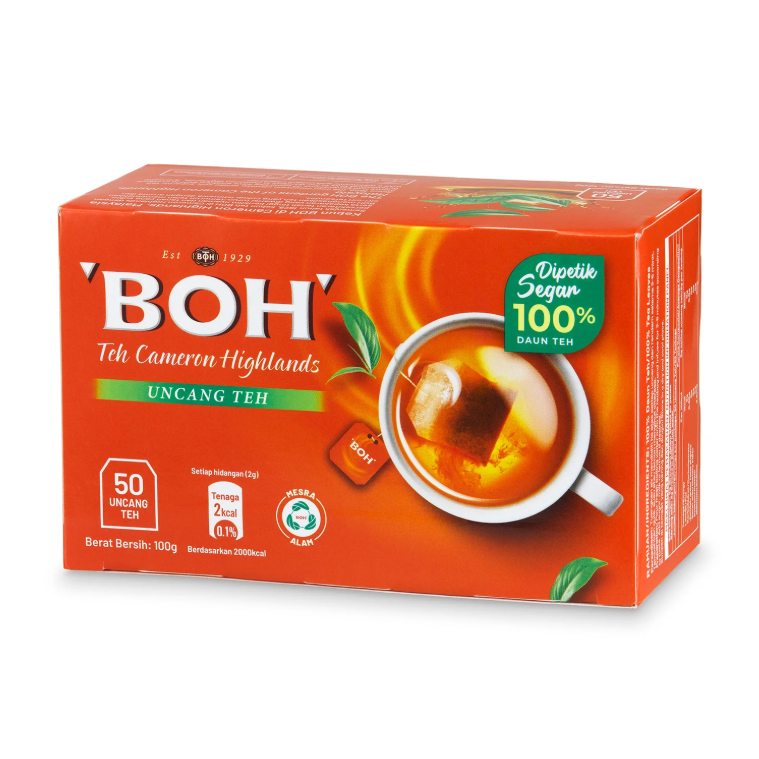 Boh Double Chamber Teabags 50pcs/pack_0