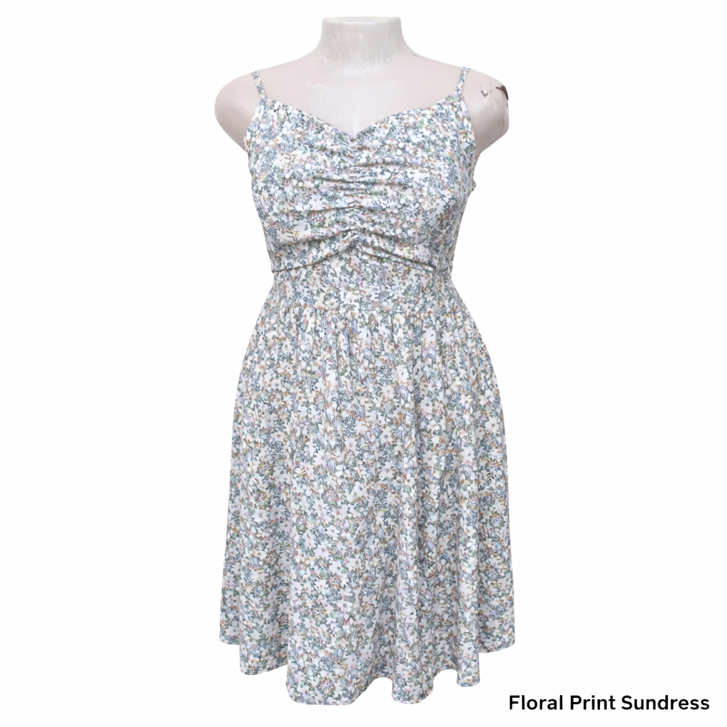 Floral Print Sundress _0