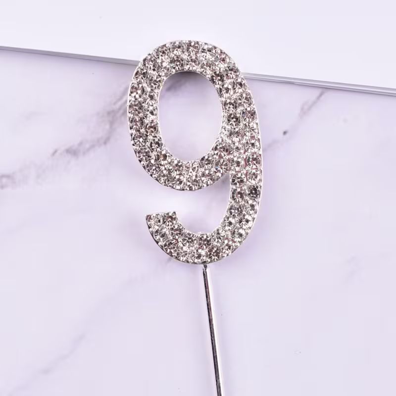 Rhinestone Number Cake Topper_10