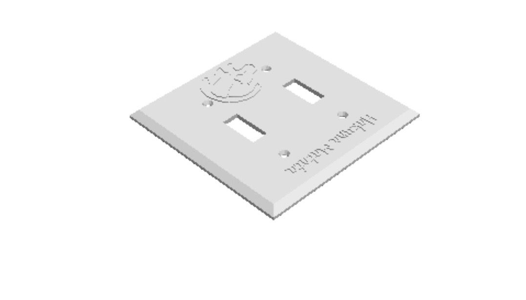 Simba Duel Light Switch Cover  _0