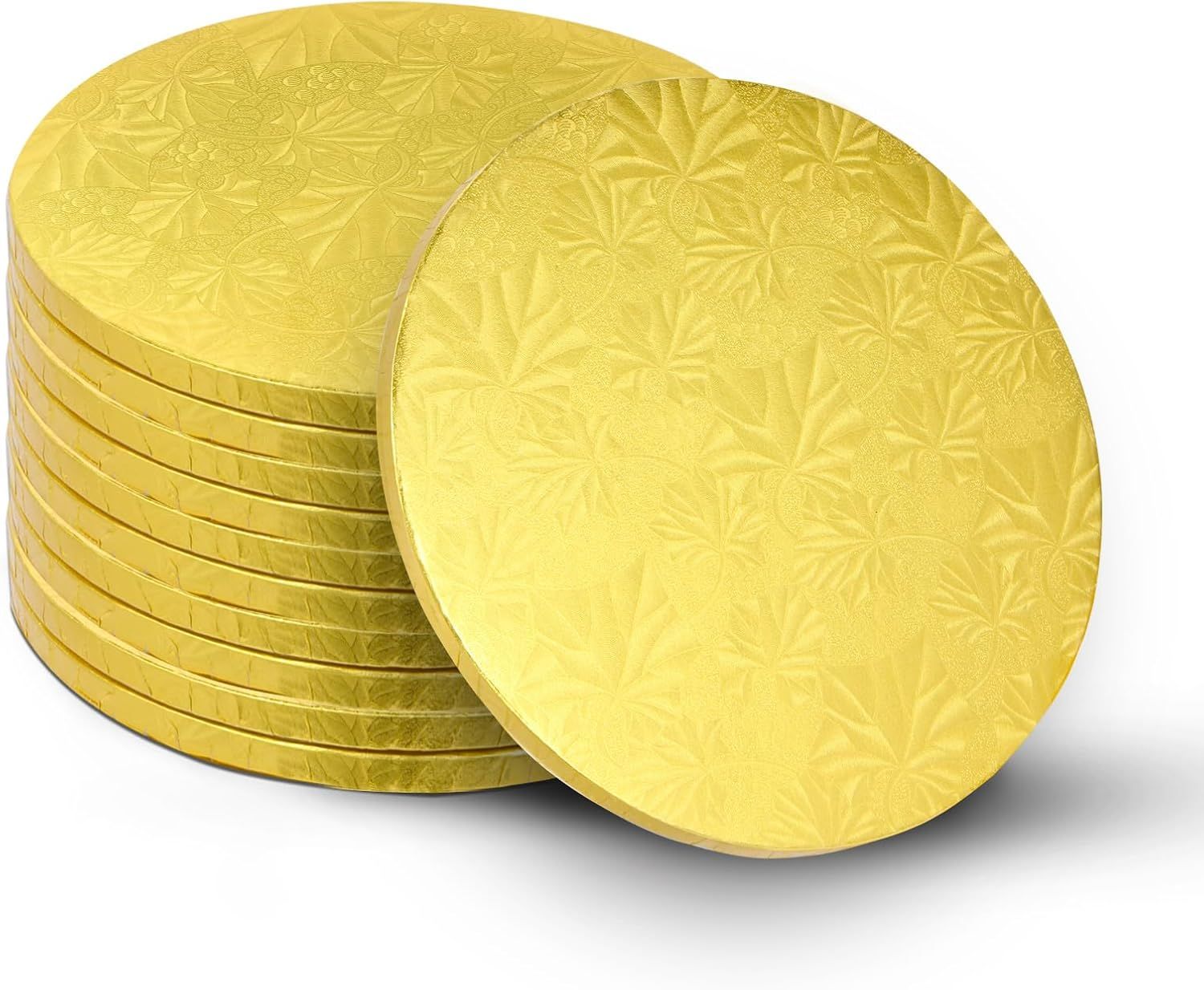 12 inch Gold Cake Drum_0