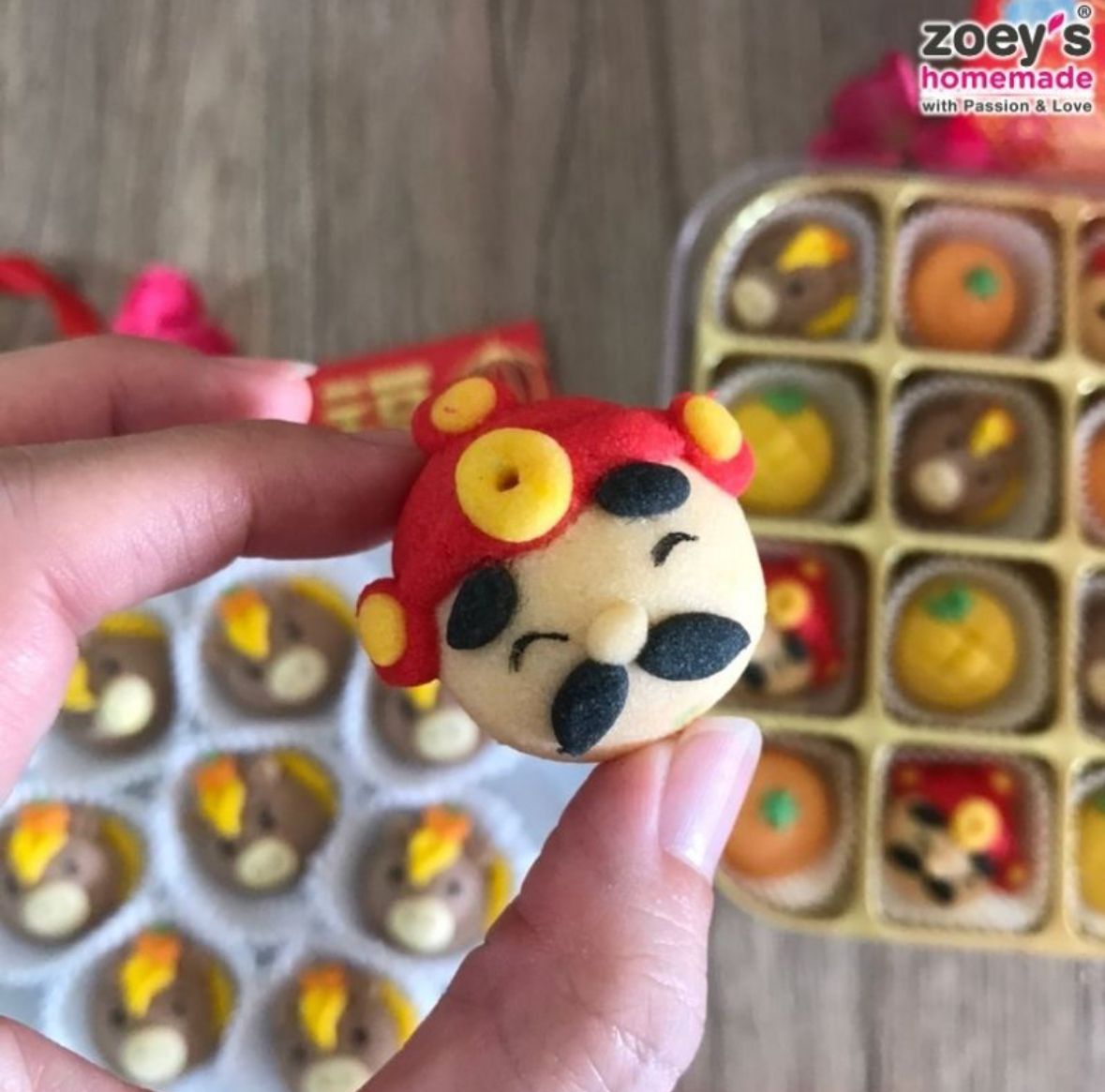 CNY Handcrafted CNY Cookies (16pcs)_1