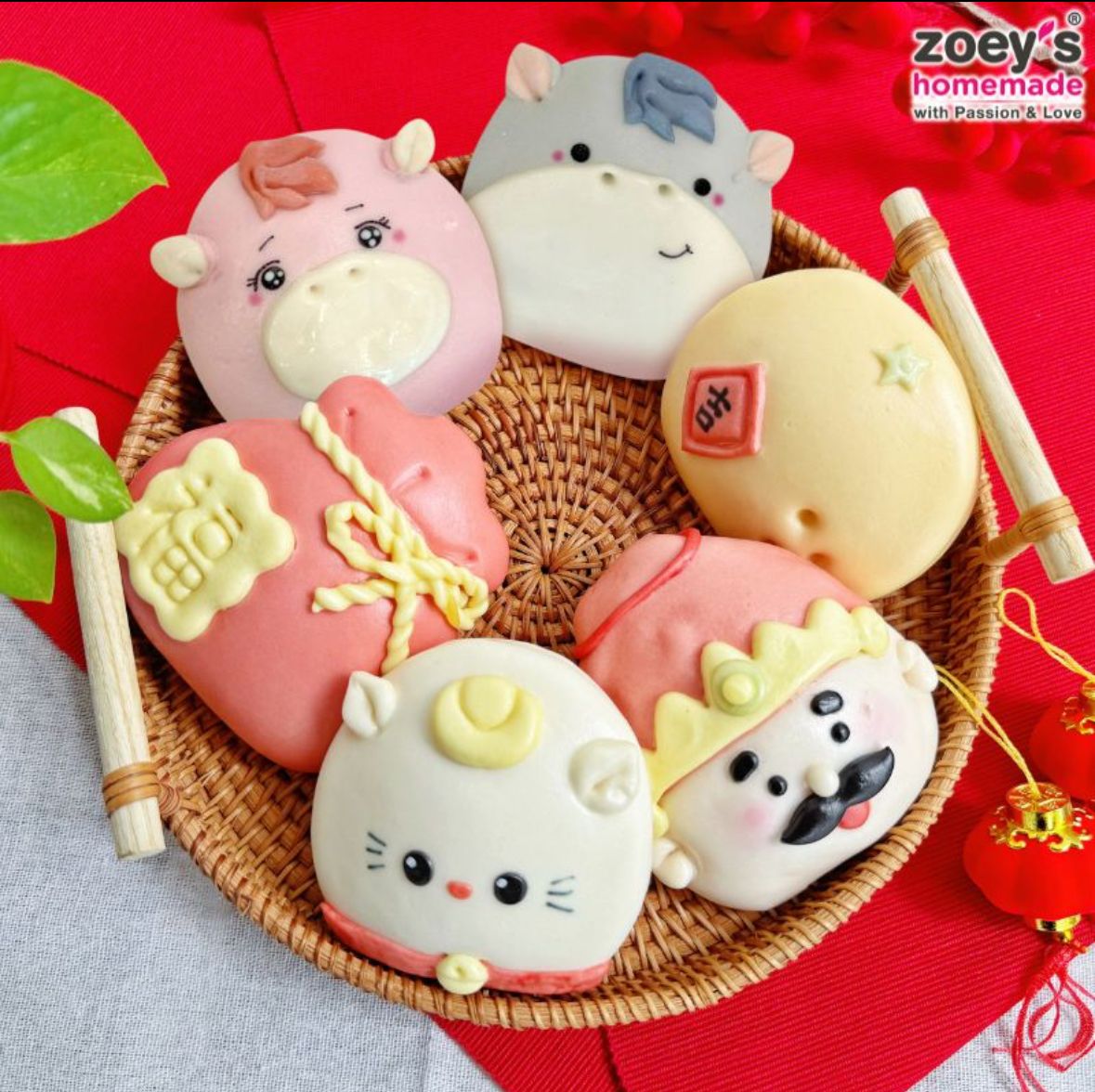 CNY Lotus Leaf Bun (6pcs)_0