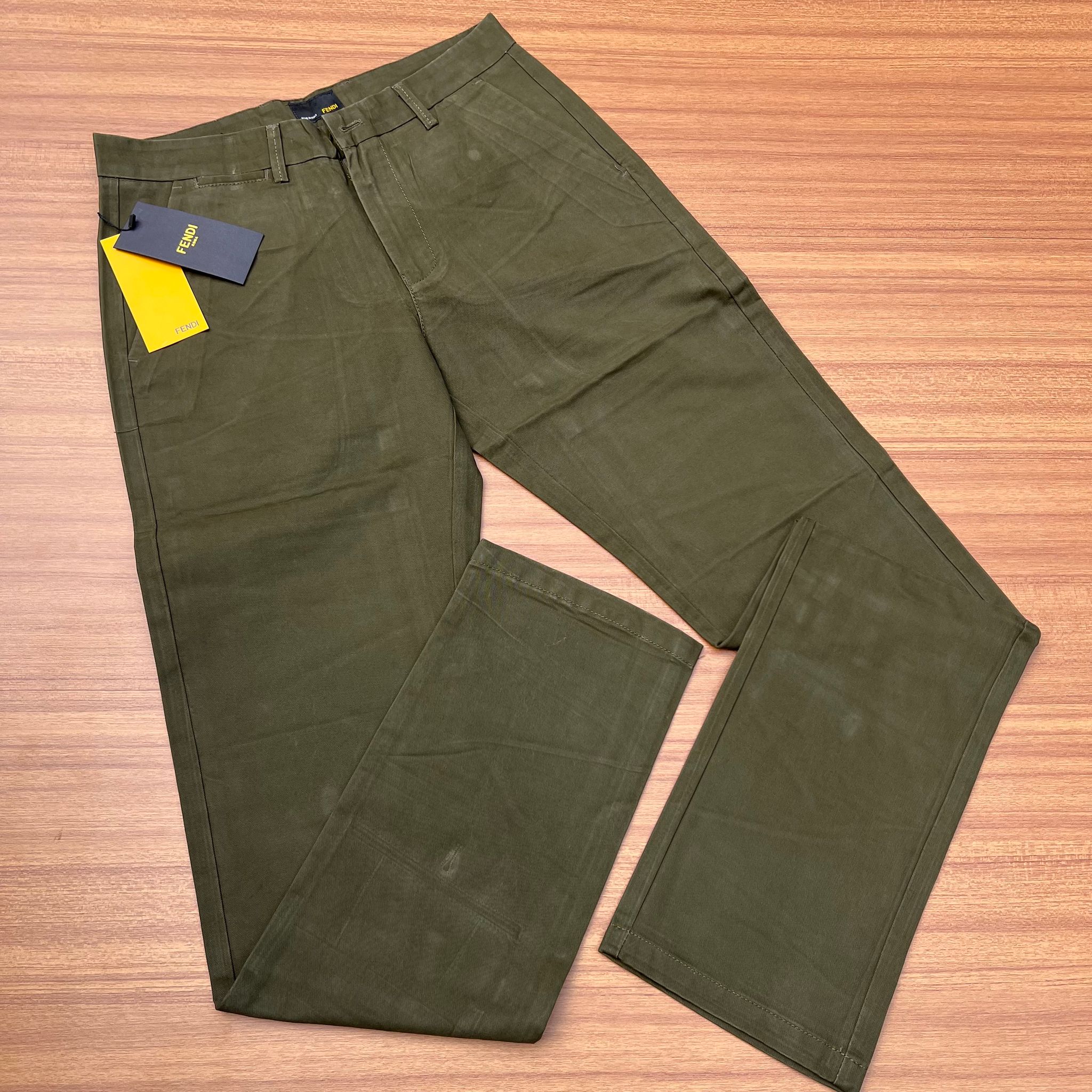 FENDI TROUSER - GREEN_0