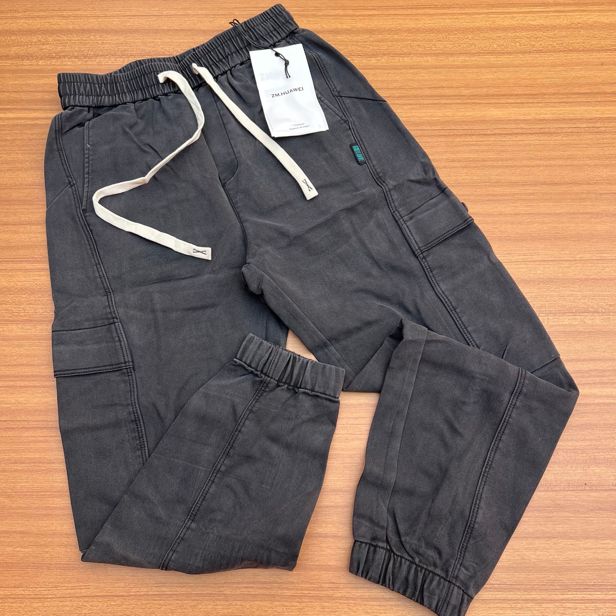 ZMHUAWEI CARGO PANT - D GREY_0