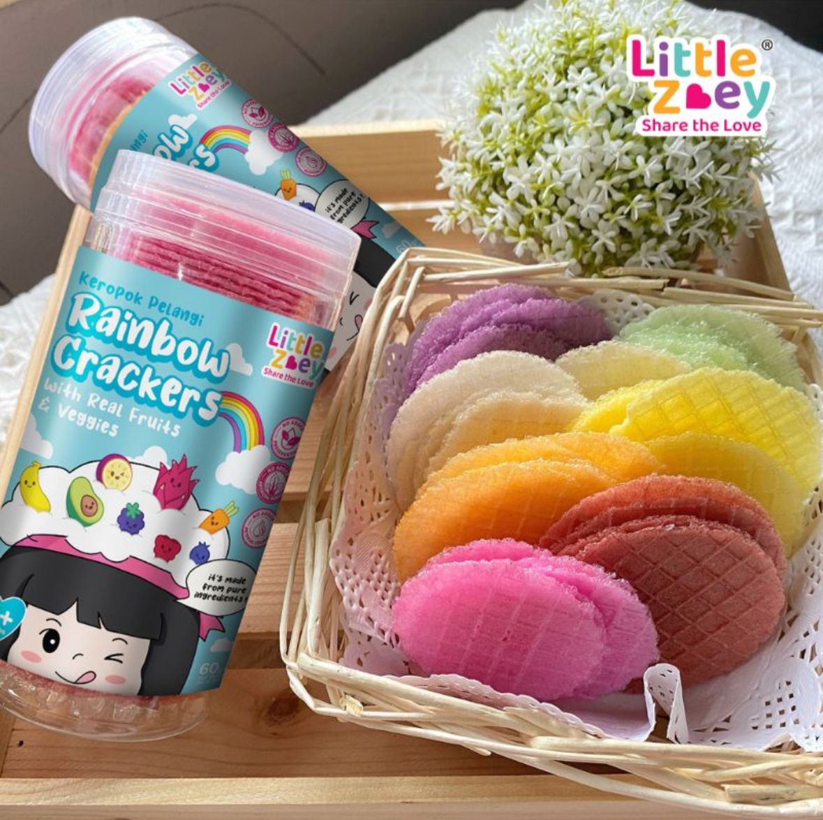 Baby Rainbow Crackers (±60g)_0