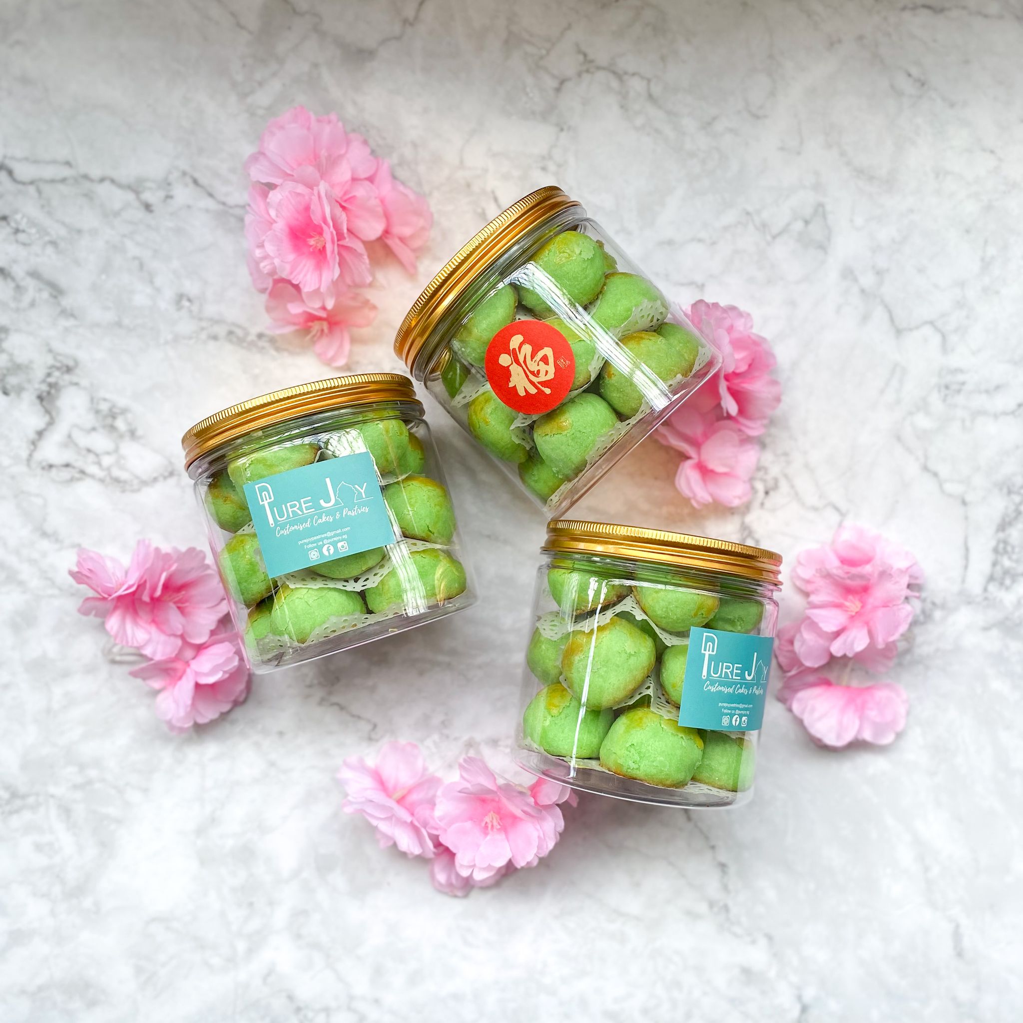 Pandan Pineapple Tarts (17pcs)_0