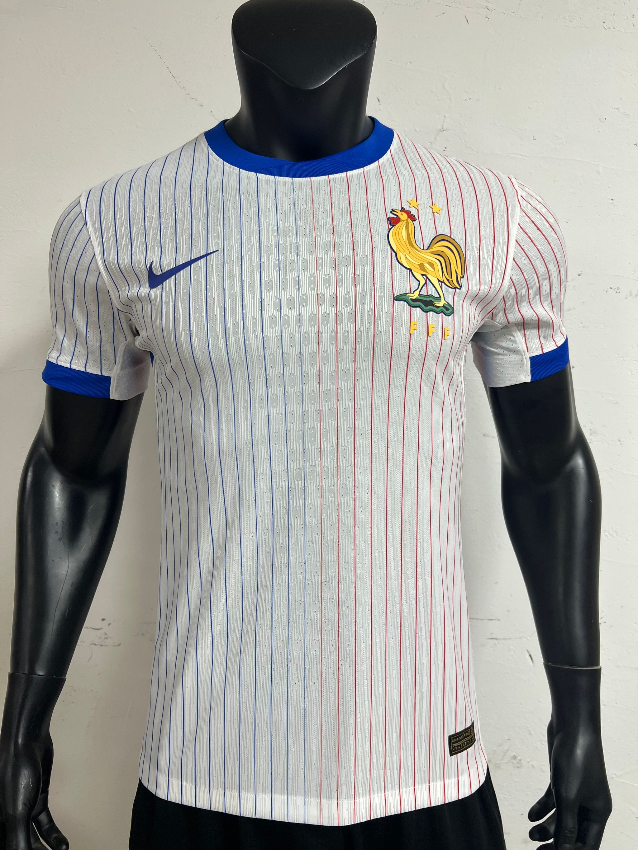 France 2024 Away Shirt (White / Blue / Red)_0